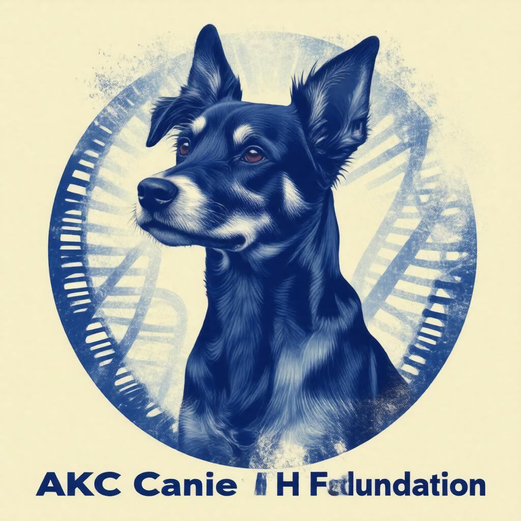 Click to view larger image AI-created image of AKC Canine Health Foundation