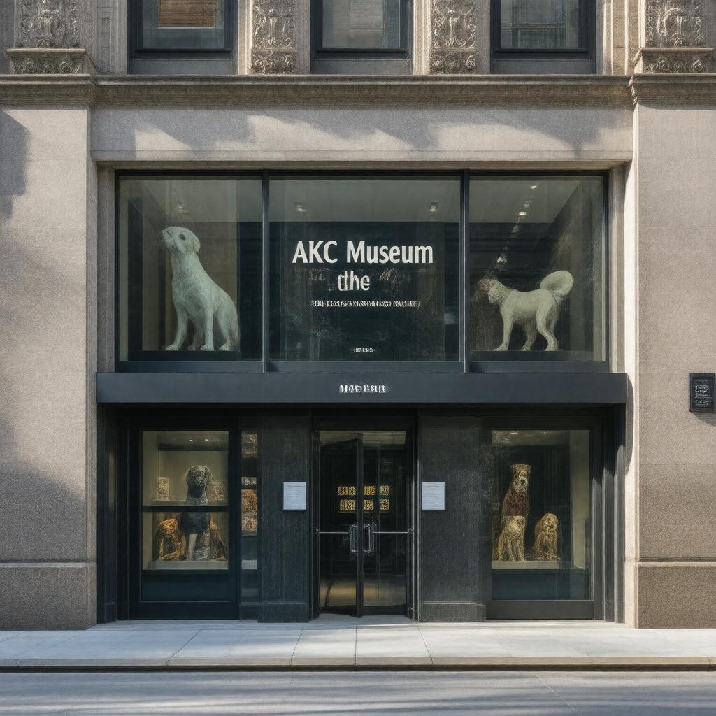 AI-created image of AKC Museum of the Dog