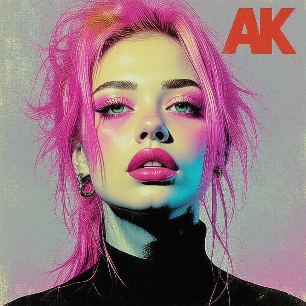 AI-created image of AK (album)