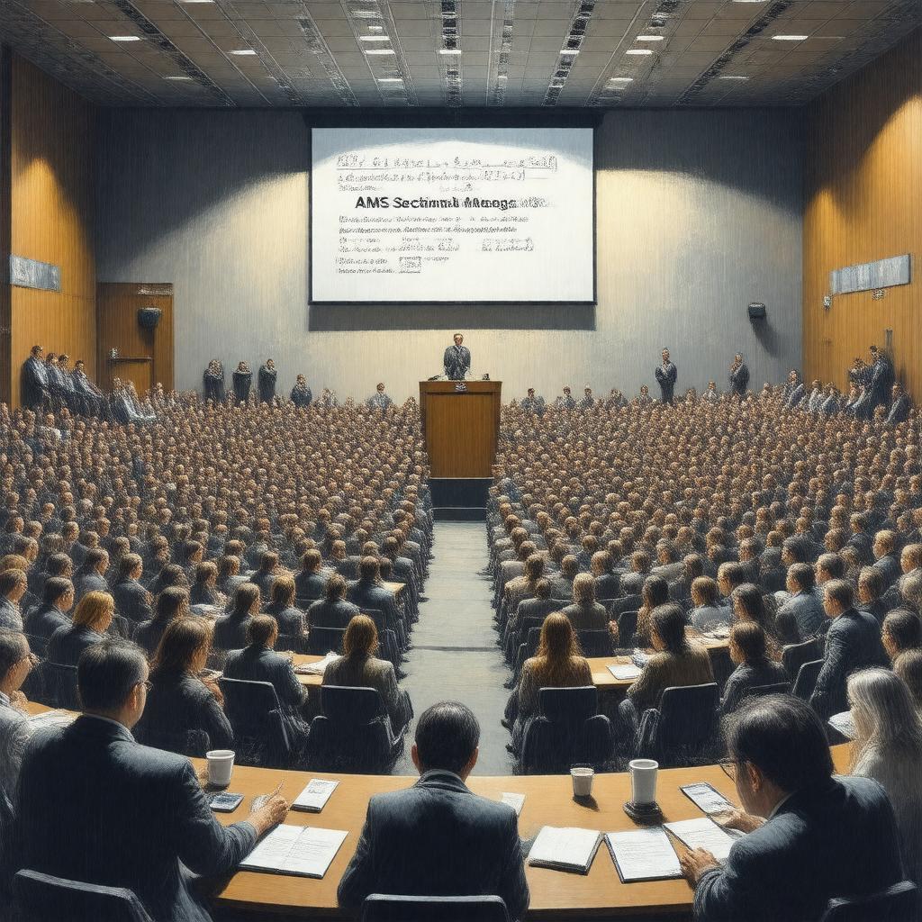 AI-created image of AMS Sectional Meetings