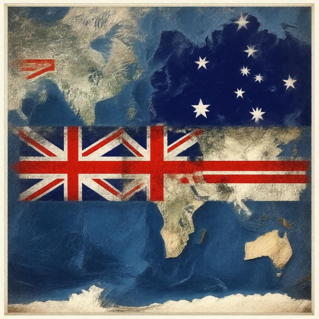 Click to view larger image AI-created image of ANZUS