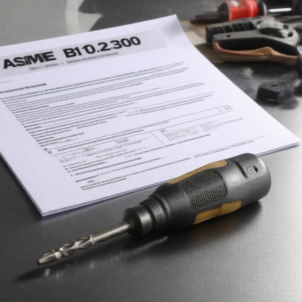 AI-created image of ASME B107.3300