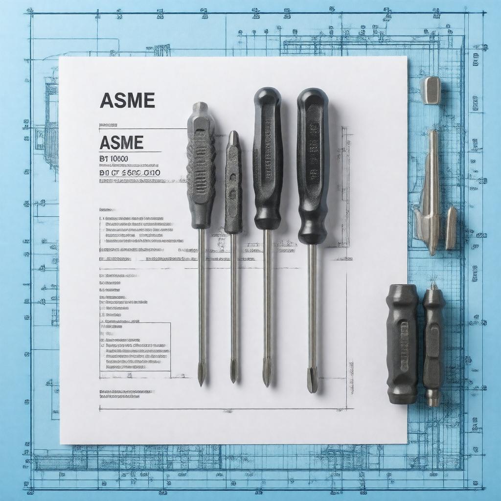 AI-created image of ASME B107.5600