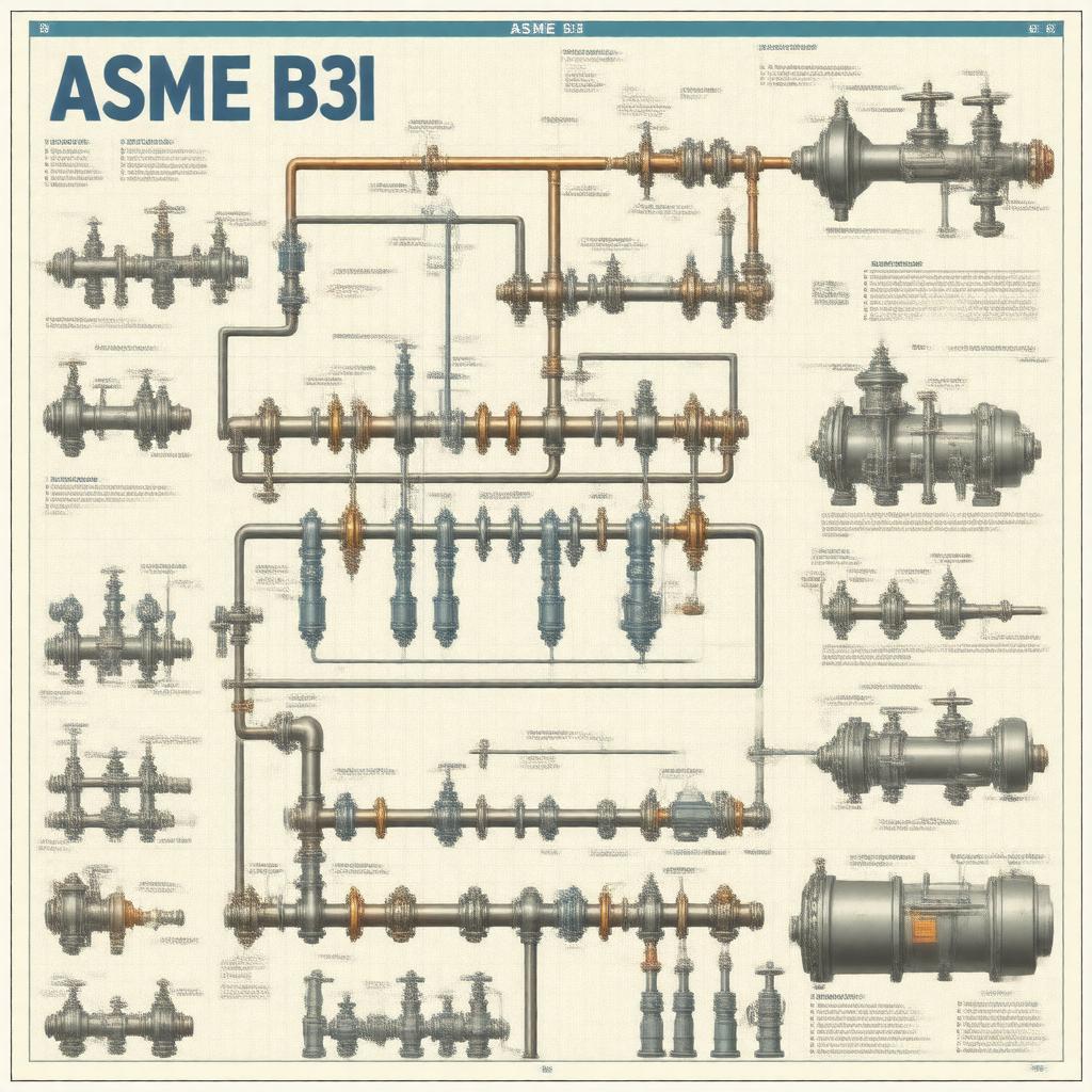 Click to view larger image AI-created image of ASME B31