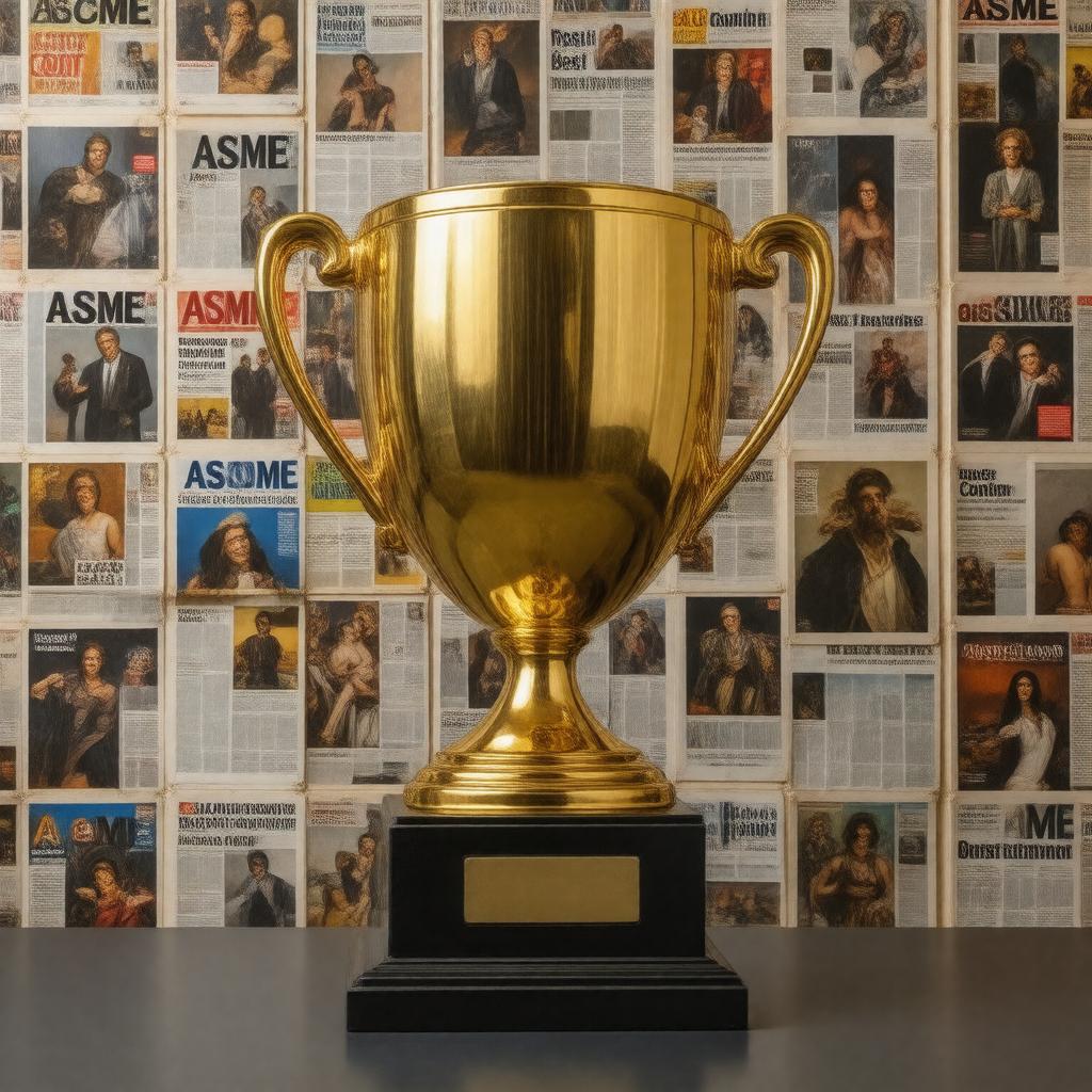 AI-created image of ASME Best Cover Contest