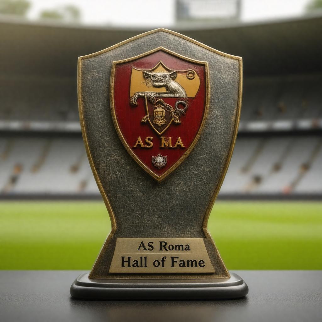 Click to view larger image AI-created image of AS Roma Hall of Fame inductee