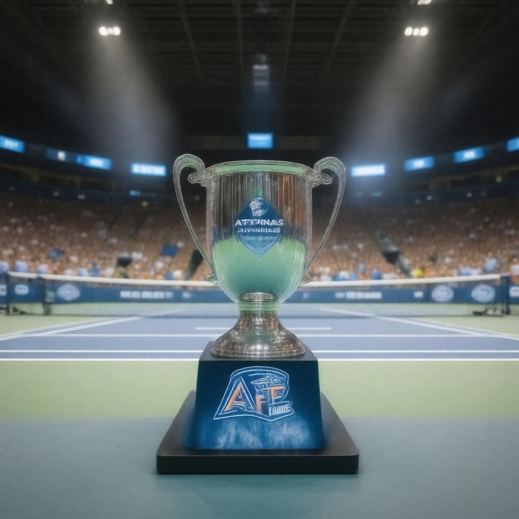 AI-created image of ATP Finals