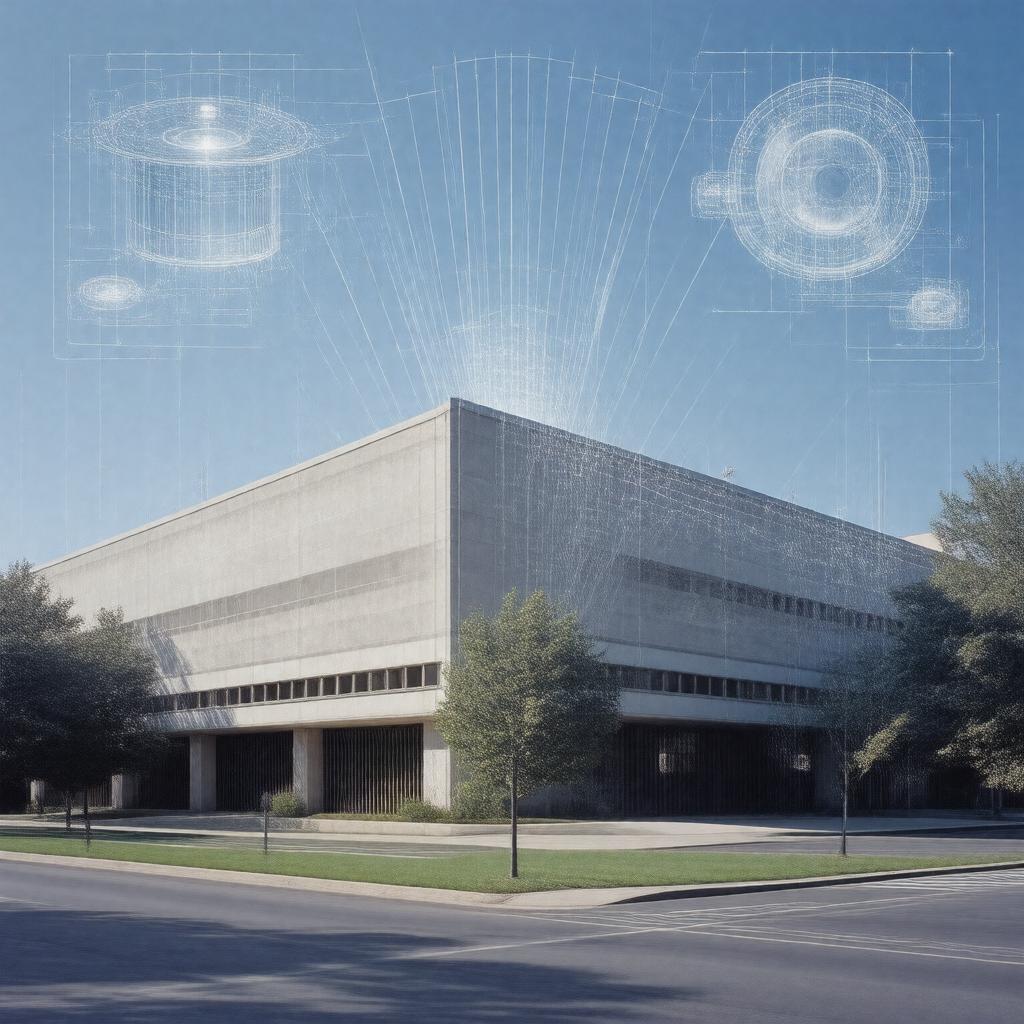 Click to view larger image AI-created image of AT&T Bell Labs