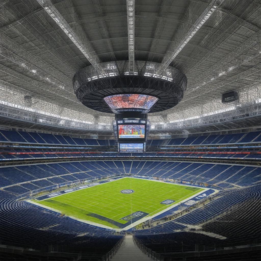 AI-created image of AT&T Stadium
