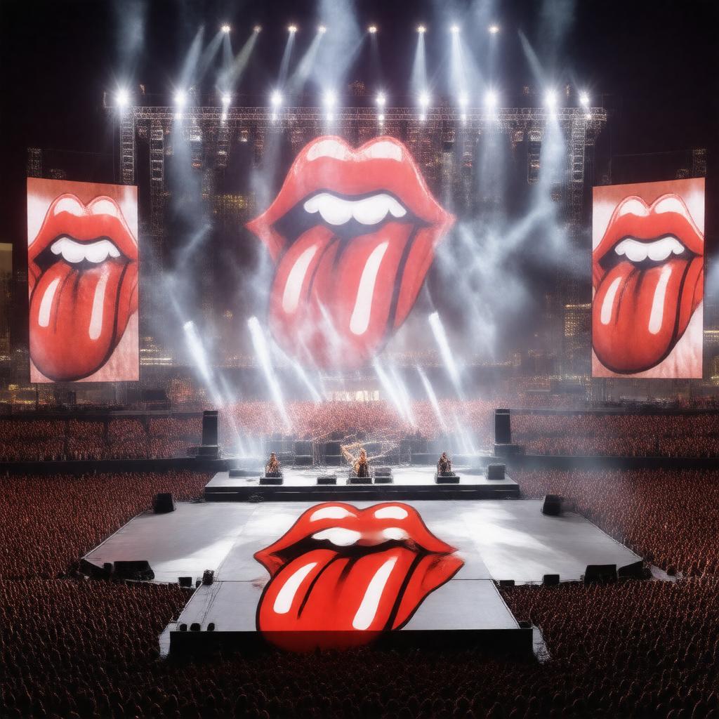 AI-created image of A Bigger Bang Tour