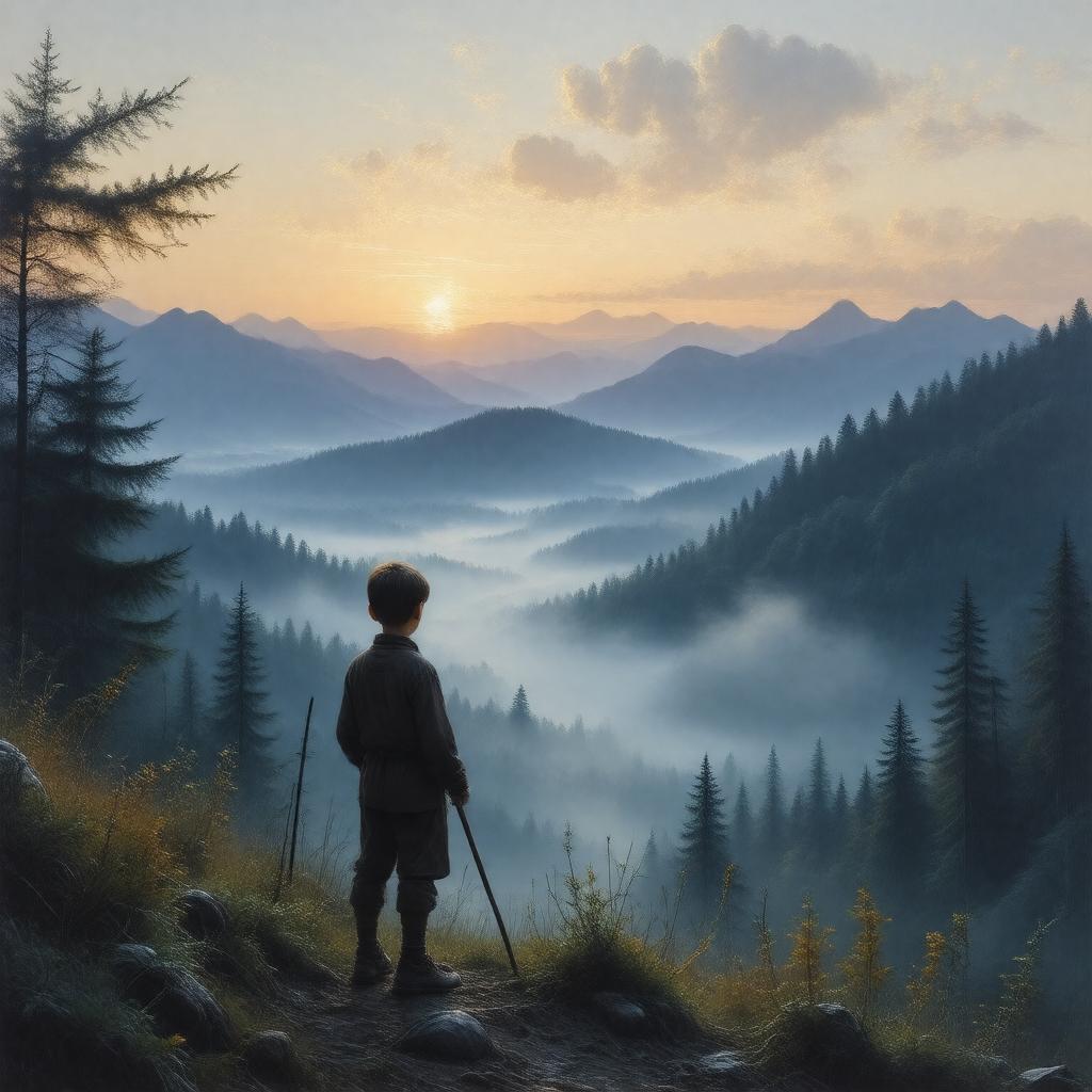 Click to view larger image AI-created image of A Boy's Will