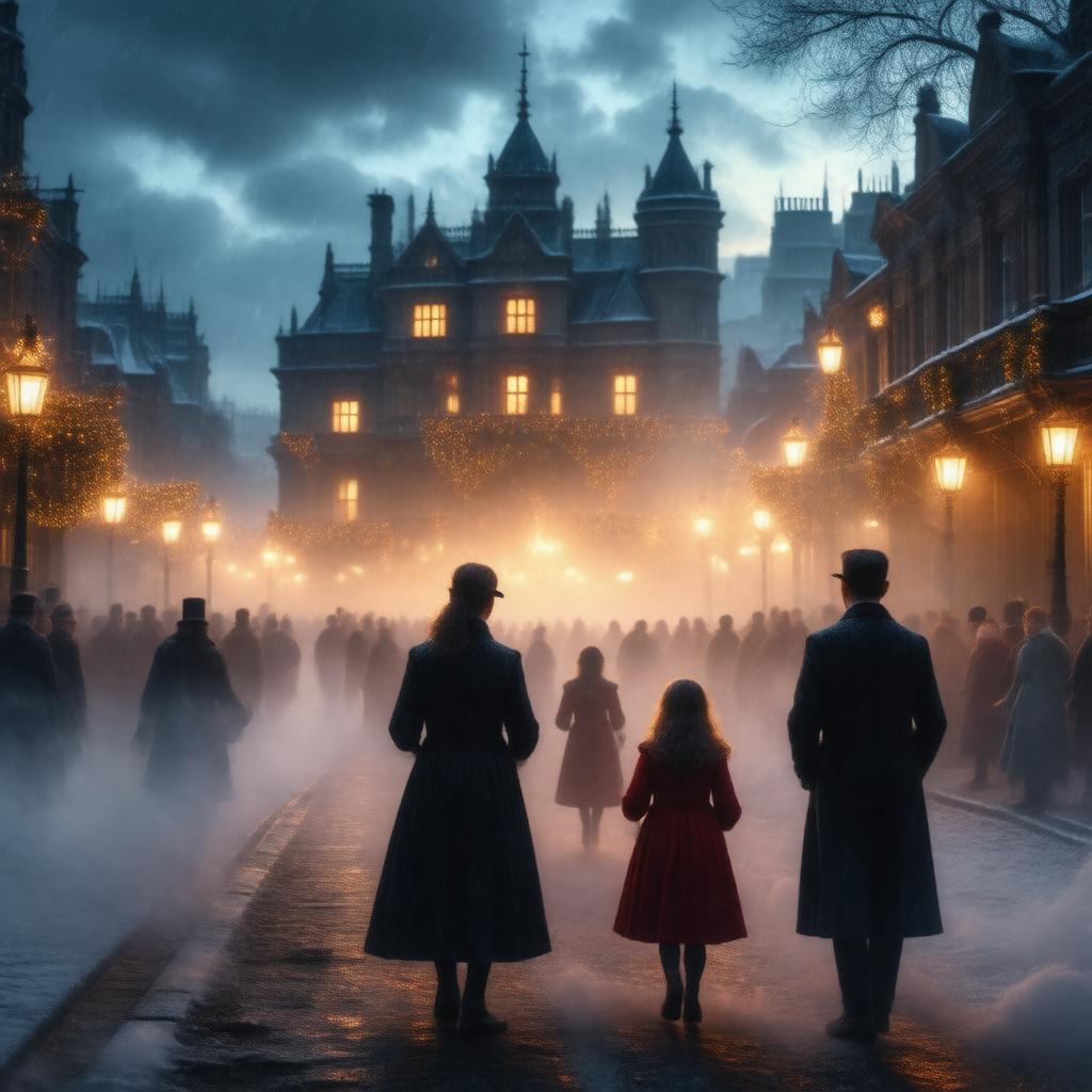 AI-created image of A Christmas Carol (2019)