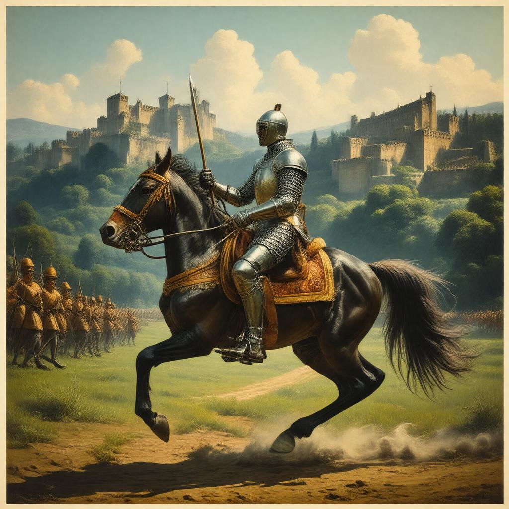 AI-created image of A Connecticut Yankee (1931 film)