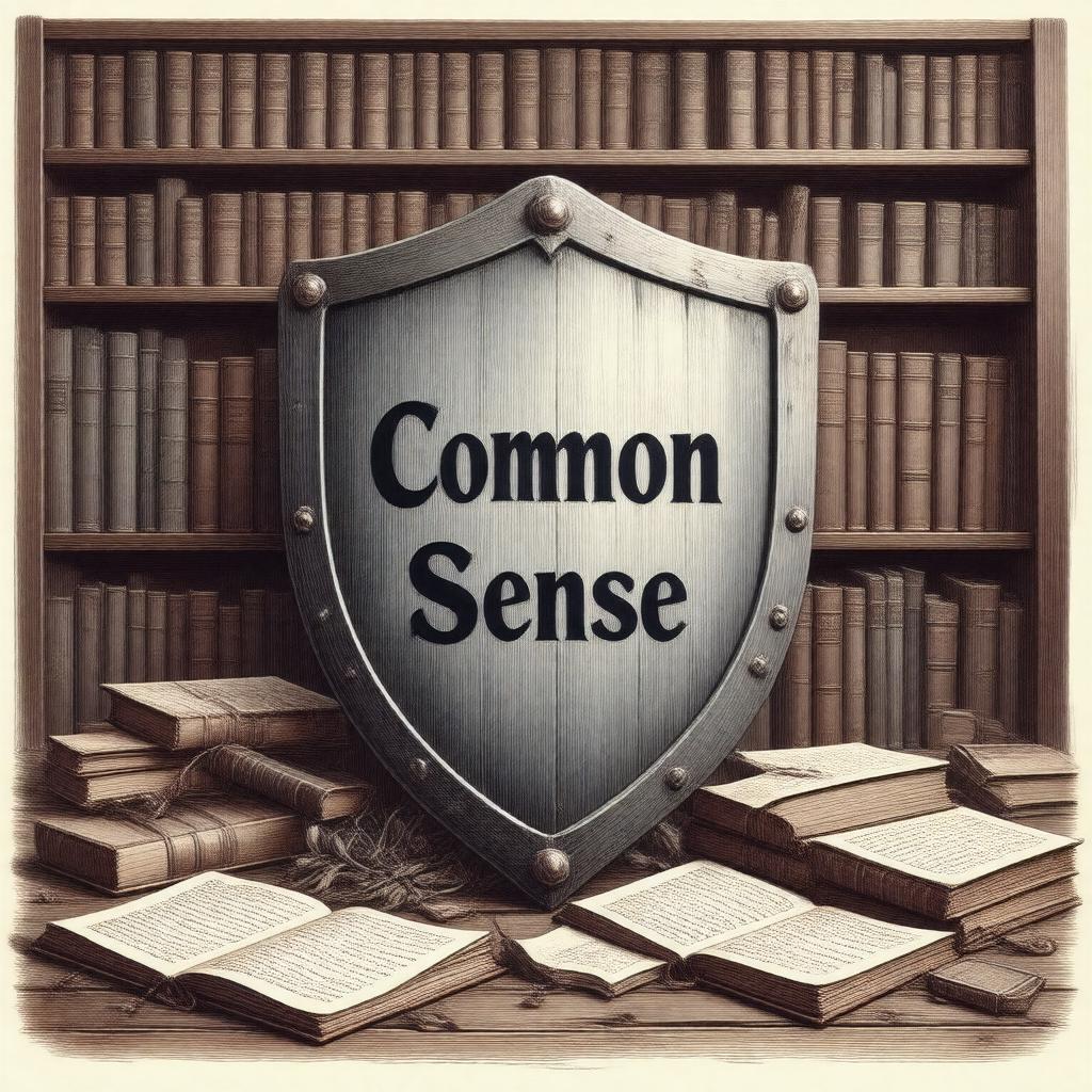 AI-created image of A Defence of Common Sense