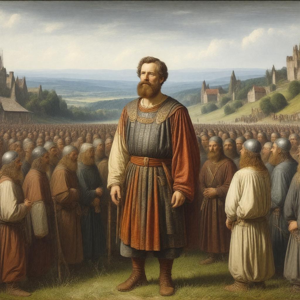 AI-created image of A Dream of John Ball