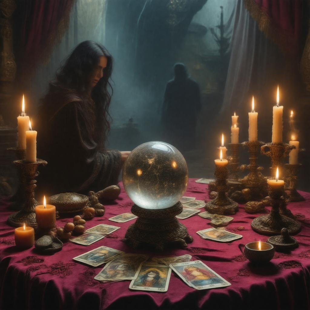 AI-created image of A Gipsy Prophecy