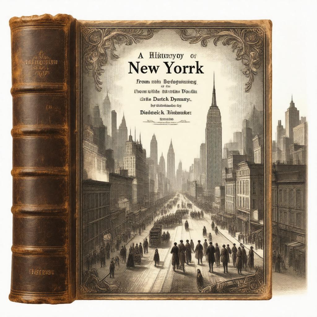 Click to view larger image AI-created image of A History of New York