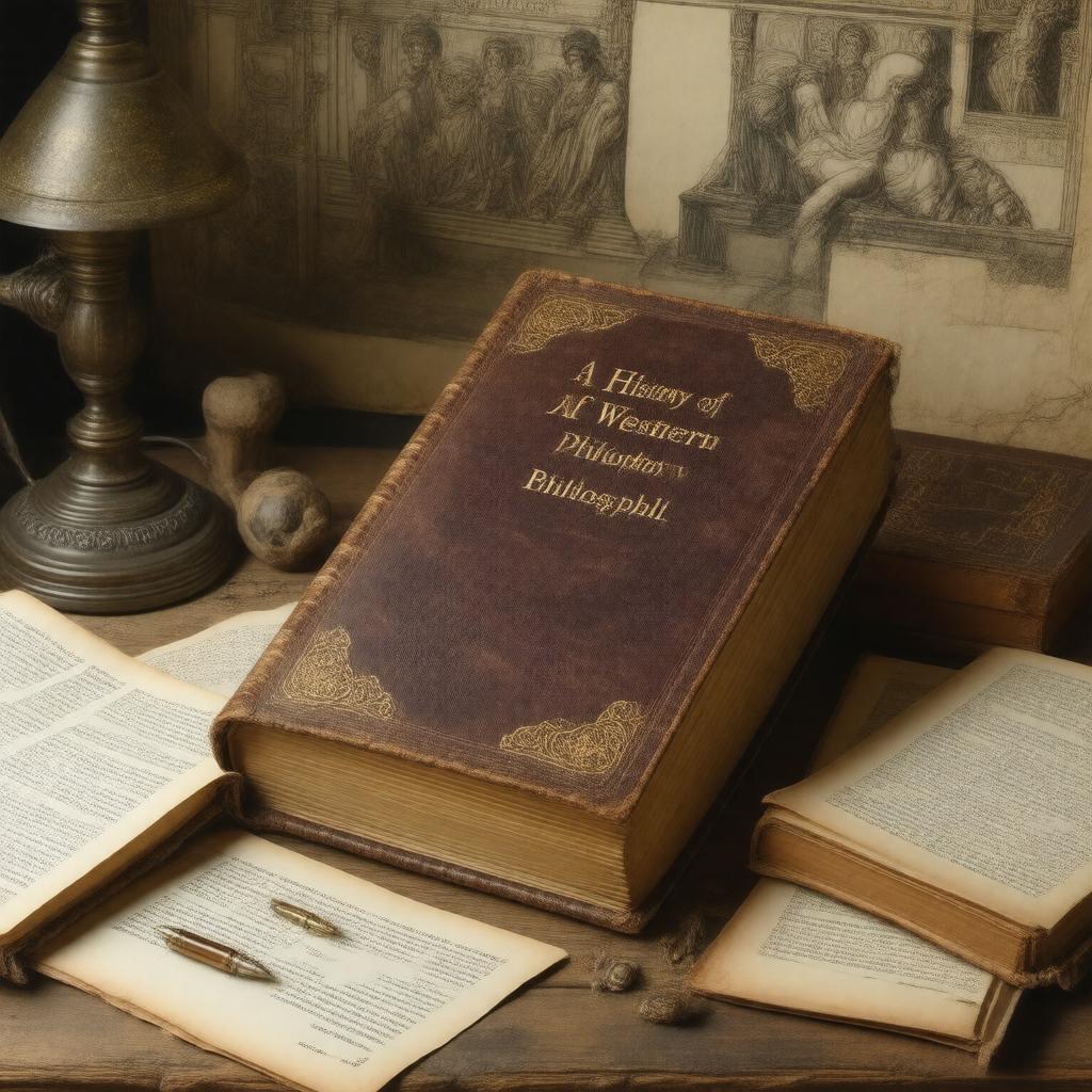 Click to view larger image AI-created image of A History of Western Philosophy