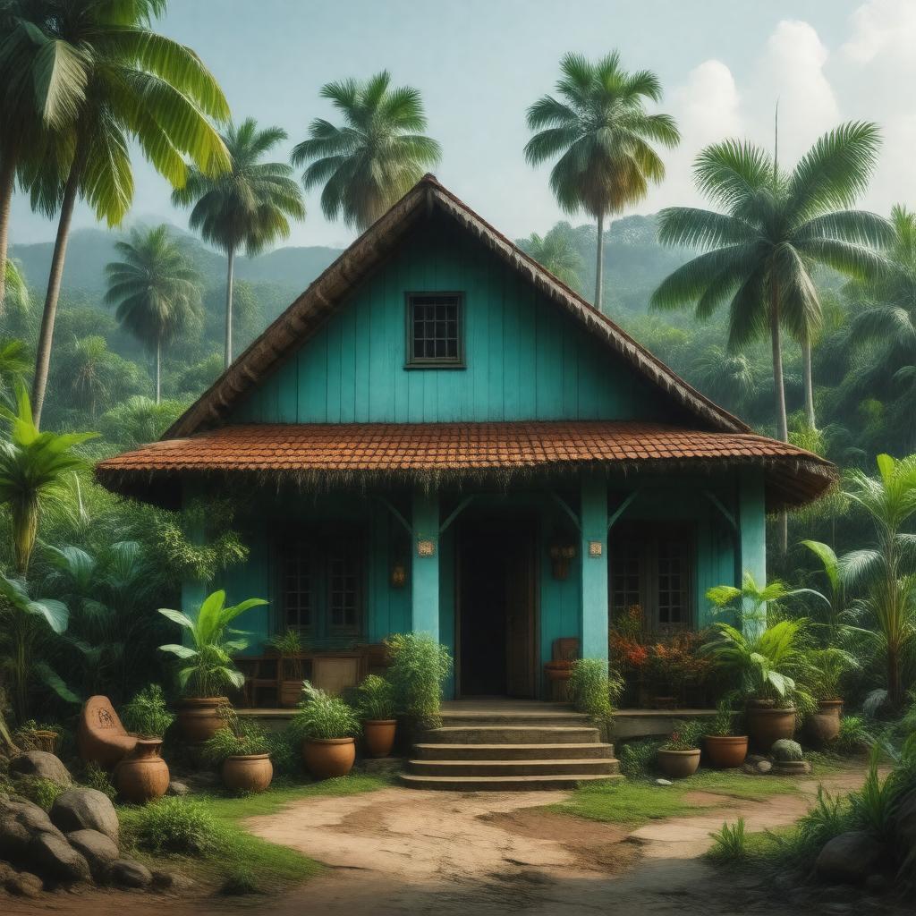 Click to view larger image AI-created image of A House for Mr Biswas