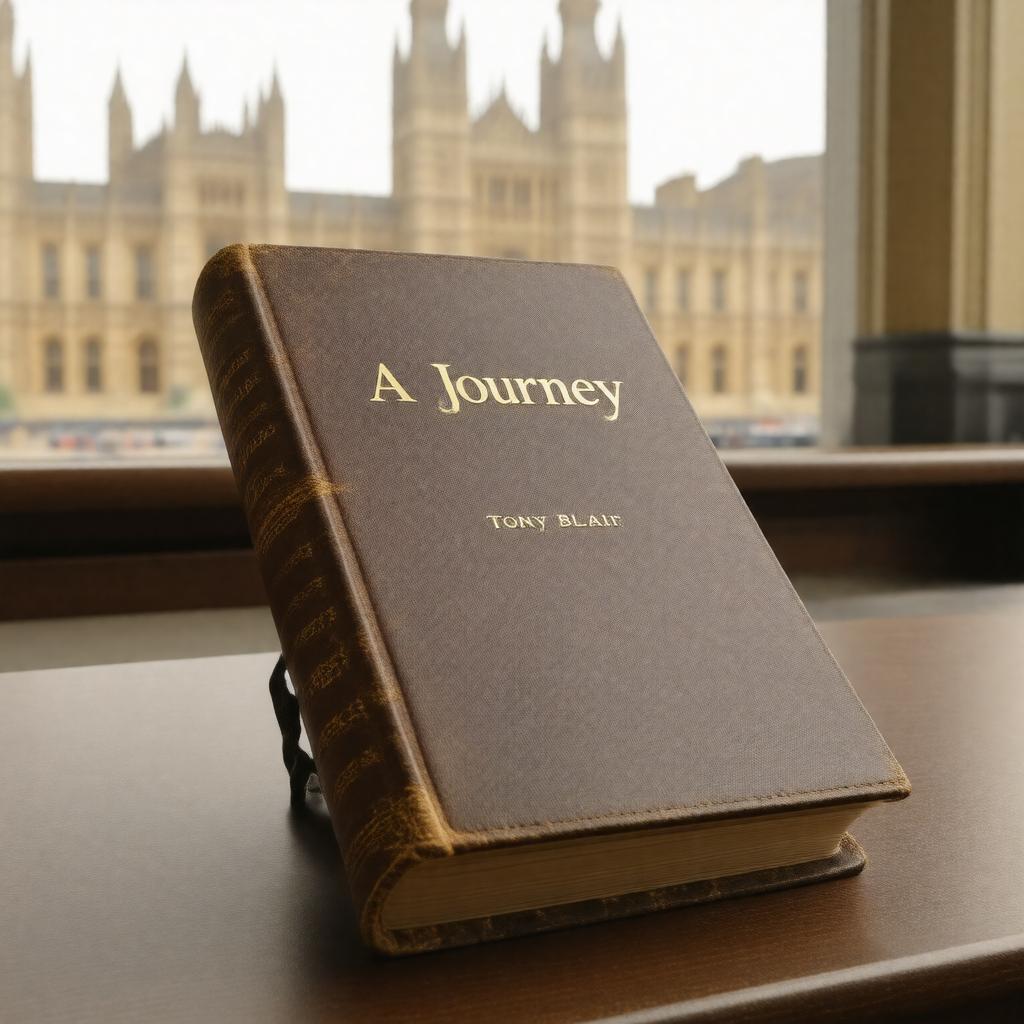AI-created image of A Journey (memoir)