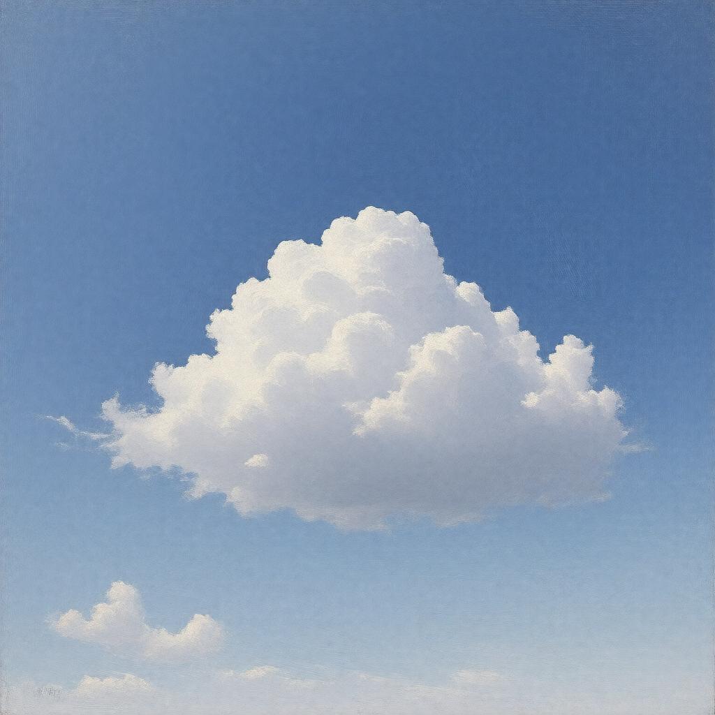 Click to view larger image AI-created image of A Little Cloud