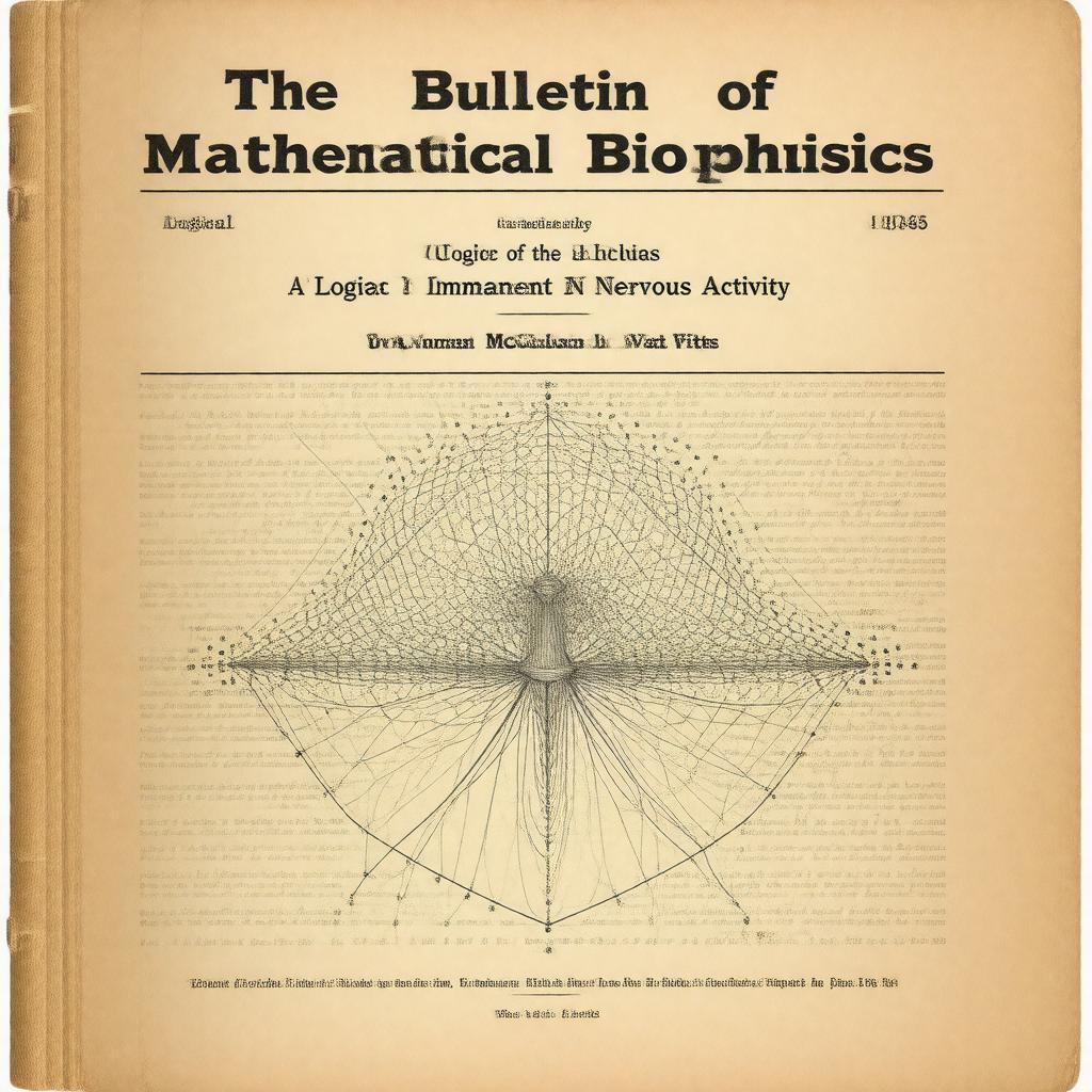 Click to view larger image AI-created image of A Logical Calculus of the Ideas Immanent in Nervous Activity