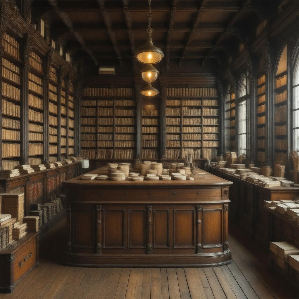 AI-created image of A Mercantile Novel