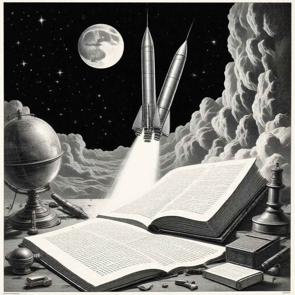 AI-created image of A Method of Reaching Extreme Altitudes (1919)