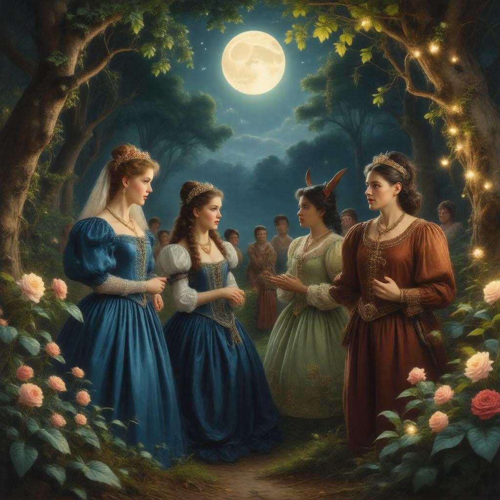 AI-created image of A Midsummer Night's Dream (film, 1968)