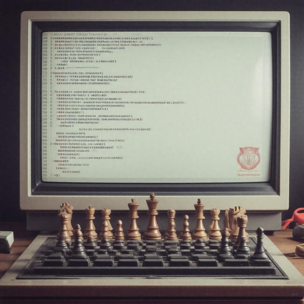Click to view larger image AI-created image of A Program to Play Chess Endgames