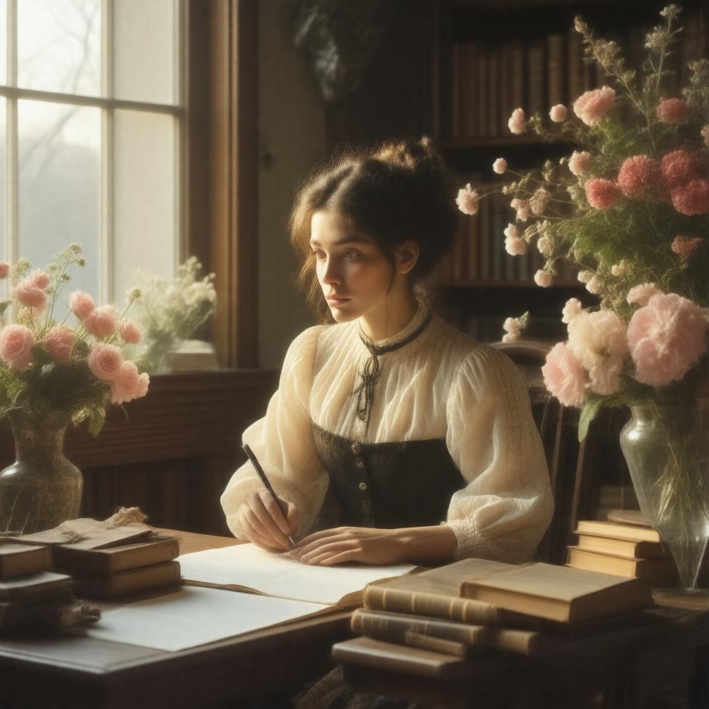 AI-created image of A Quiet Passion