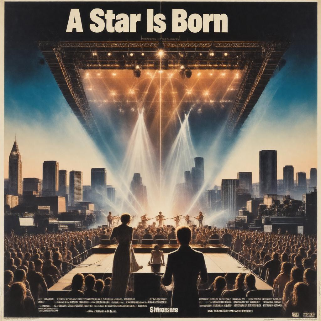 AI-created image of A Star Is Born (1976)