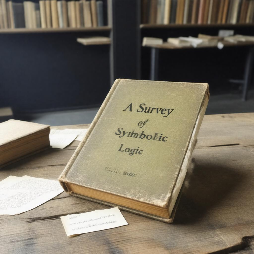 Click to view larger image AI-created image of A Survey of Symbolic Logic