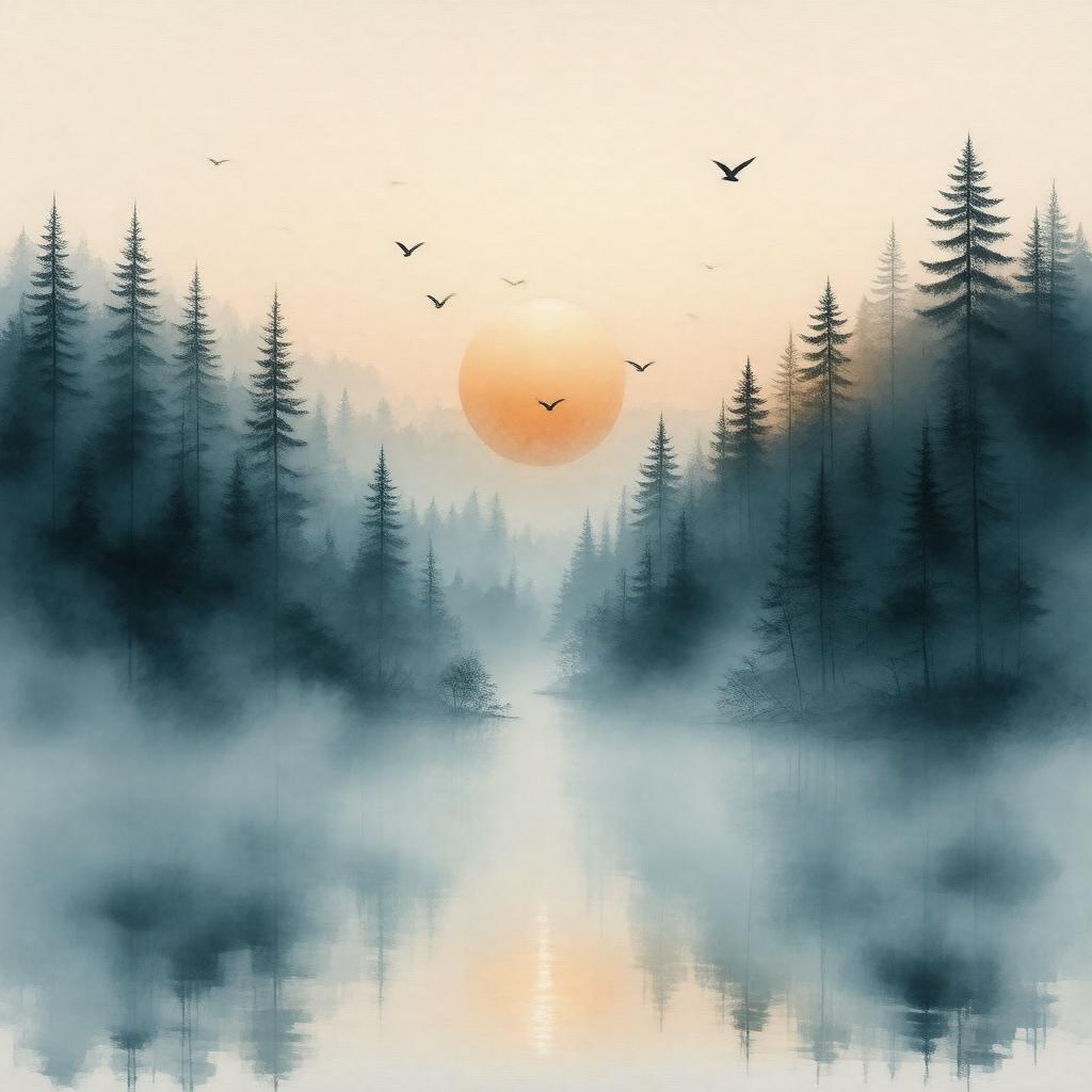 AI-created image of A Thousand Mornings