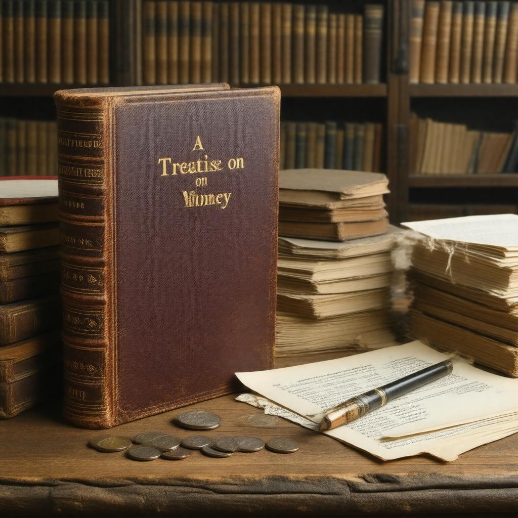 AI-created image of A Treatise on Money