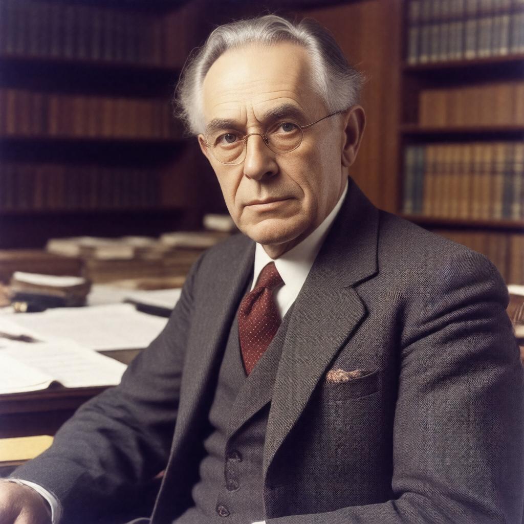 AI-created image of Aage Bohr