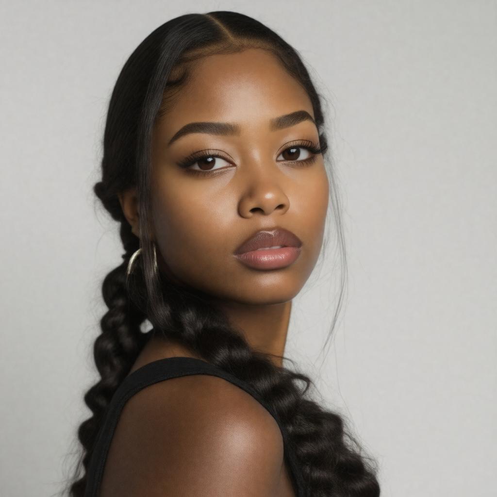 AI-created image of Aaliyah