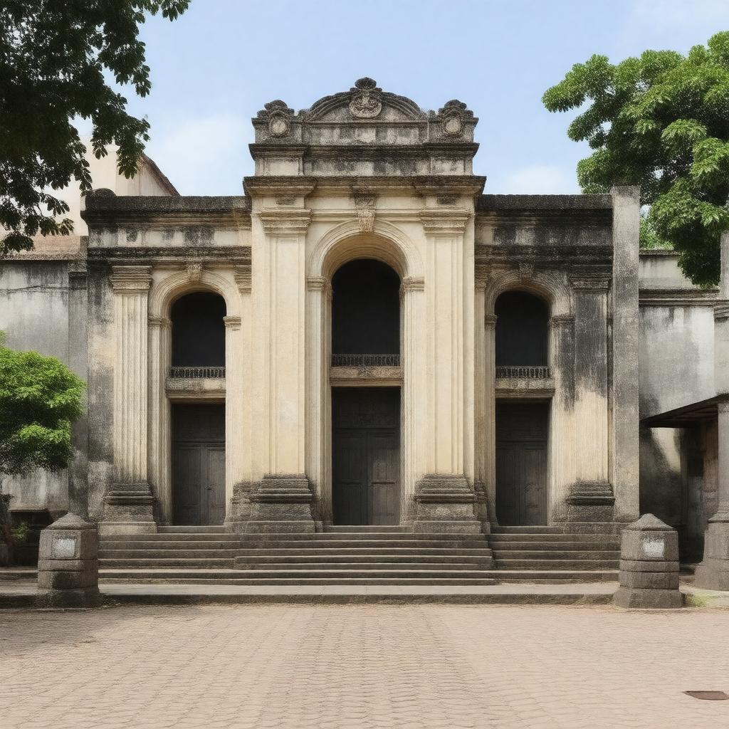 AI-created image of Aapravasi Ghat