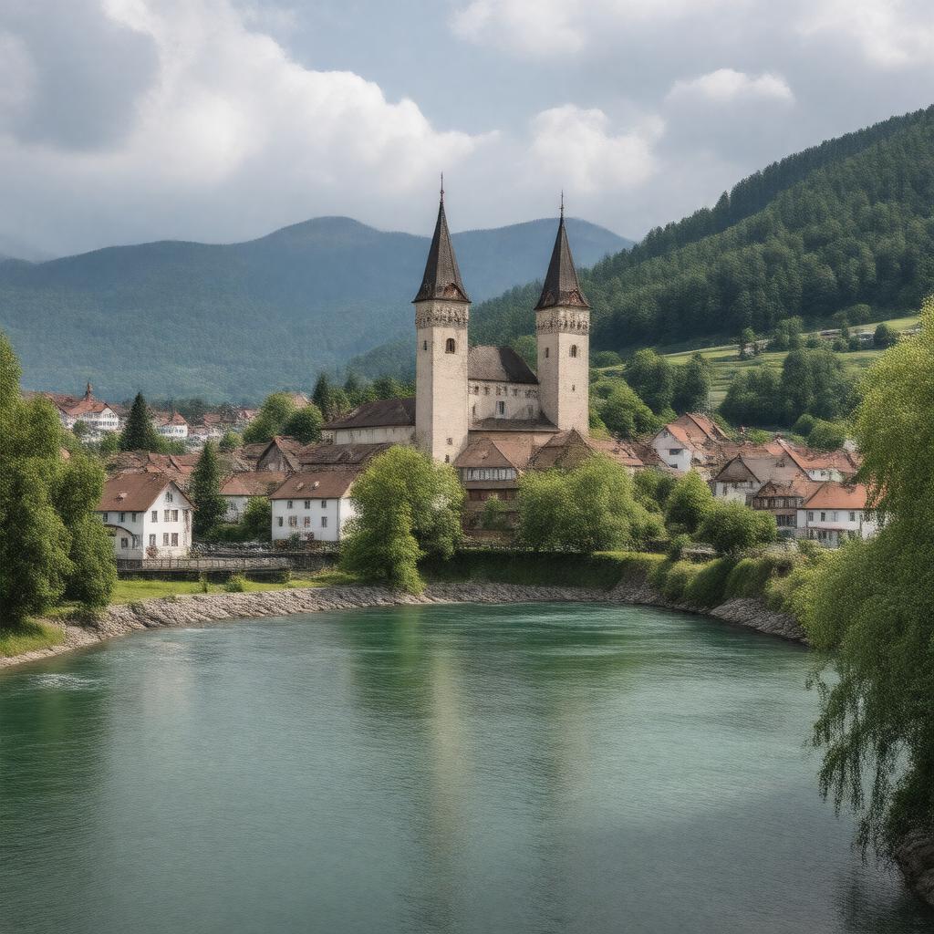 AI-created image of Aarau