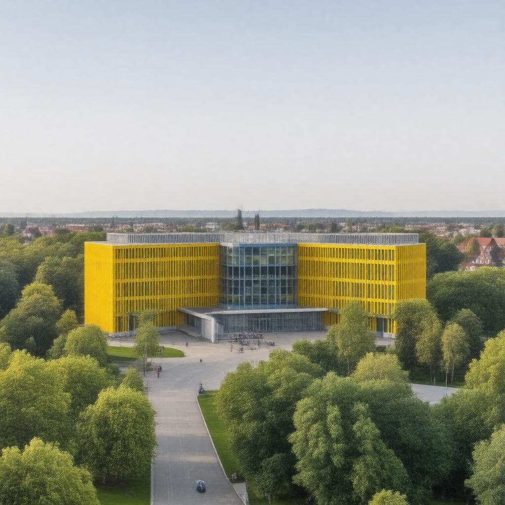 AI-created image of Aarhus University