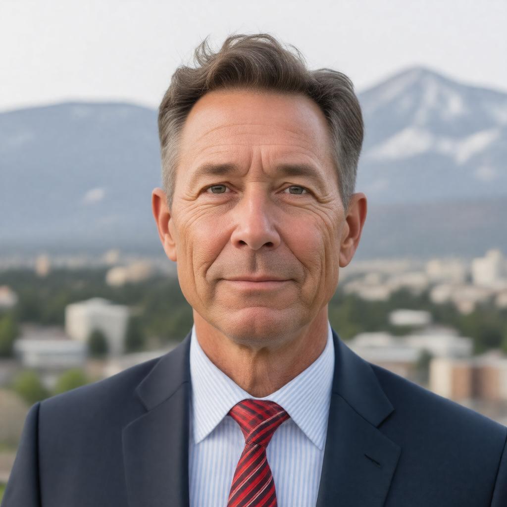 AI-created image of Aaron Brockett