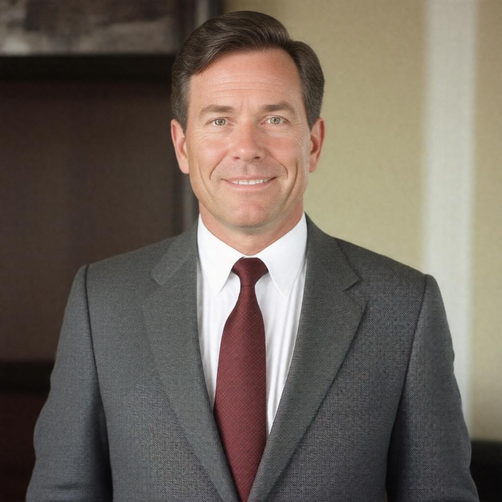 AI-created image of Aaron Staton