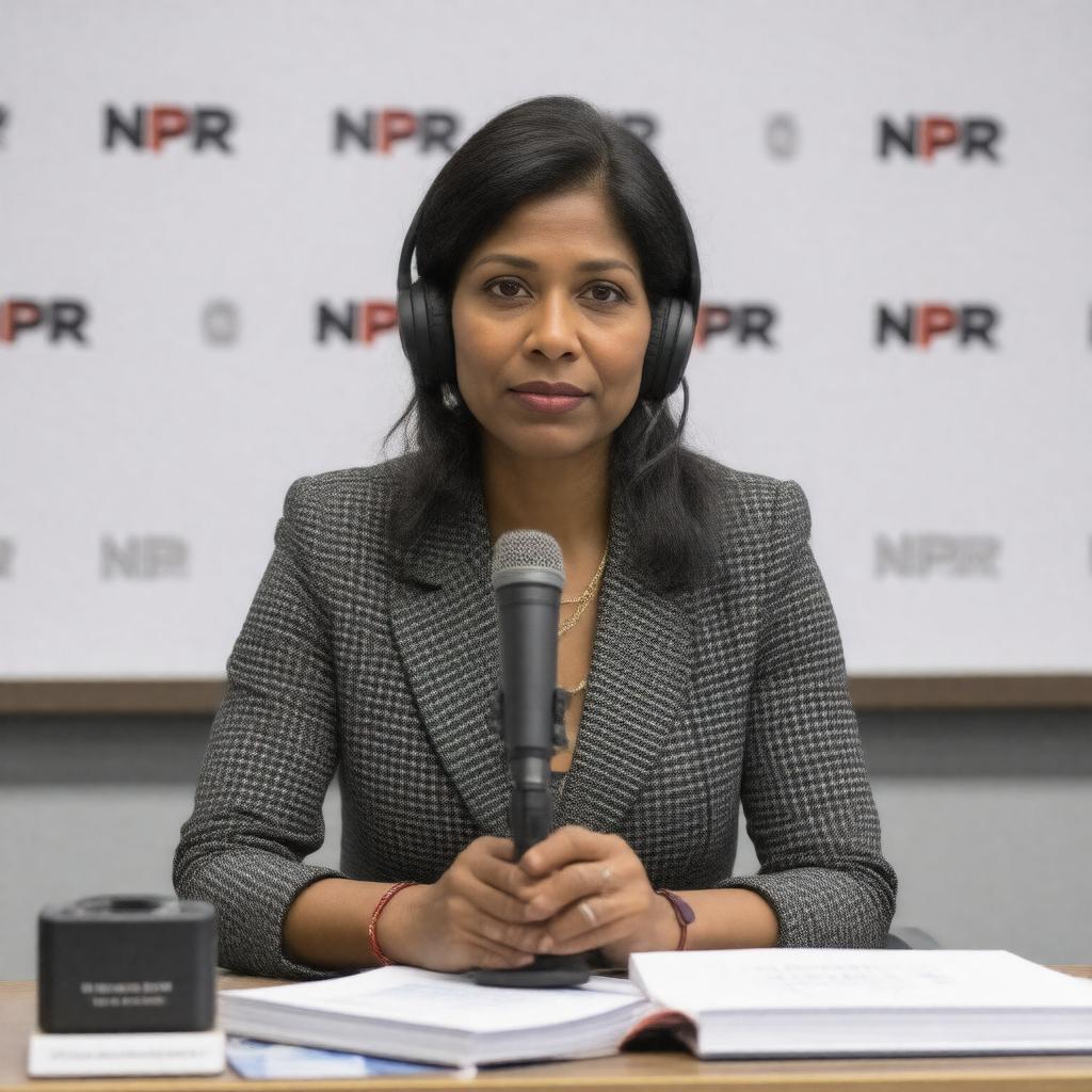 AI-created image of Aarti Shahani