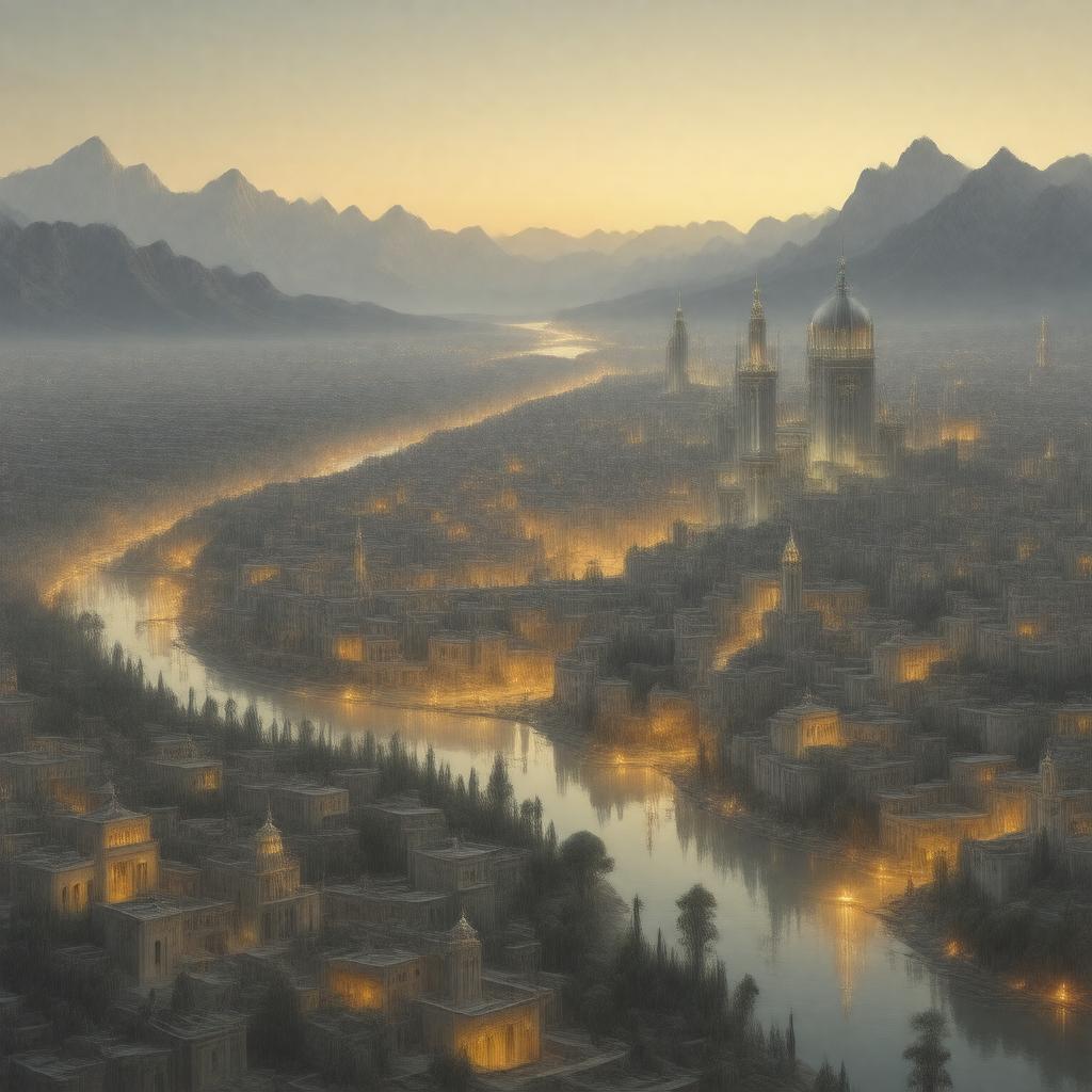 AI-created image of Abbasid Caliphate