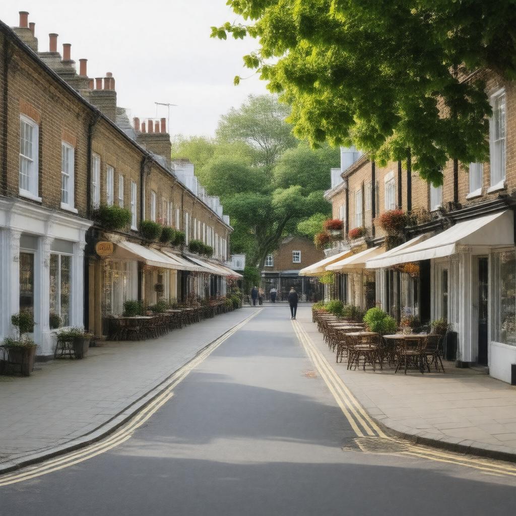 AI-created image of Abbeville Village