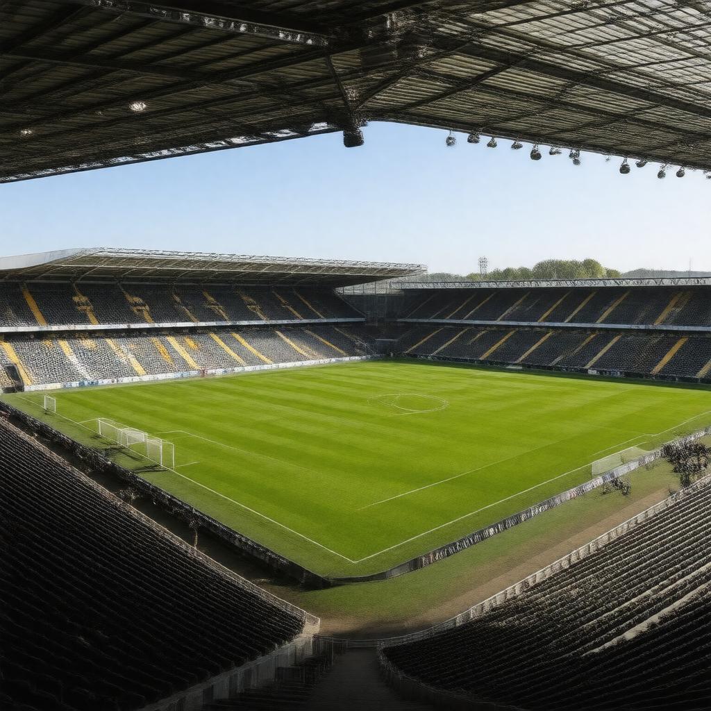 AI-created image of Abbey Stadium