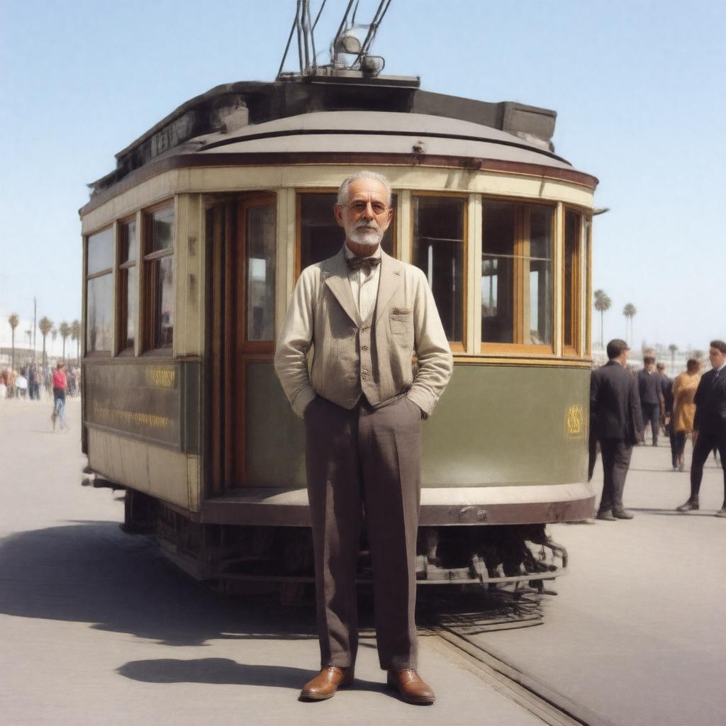 AI-created image of Abbot Kinney