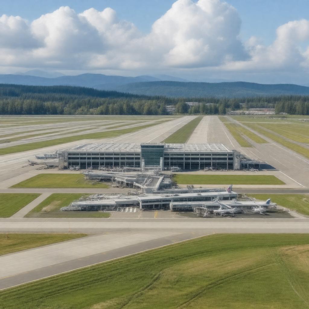AI-created image of Abbotsford International Airport