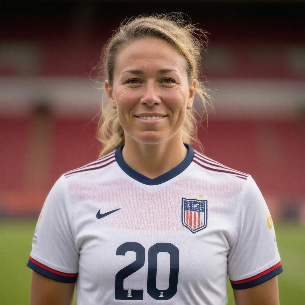 AI-created image of Abby Wambach