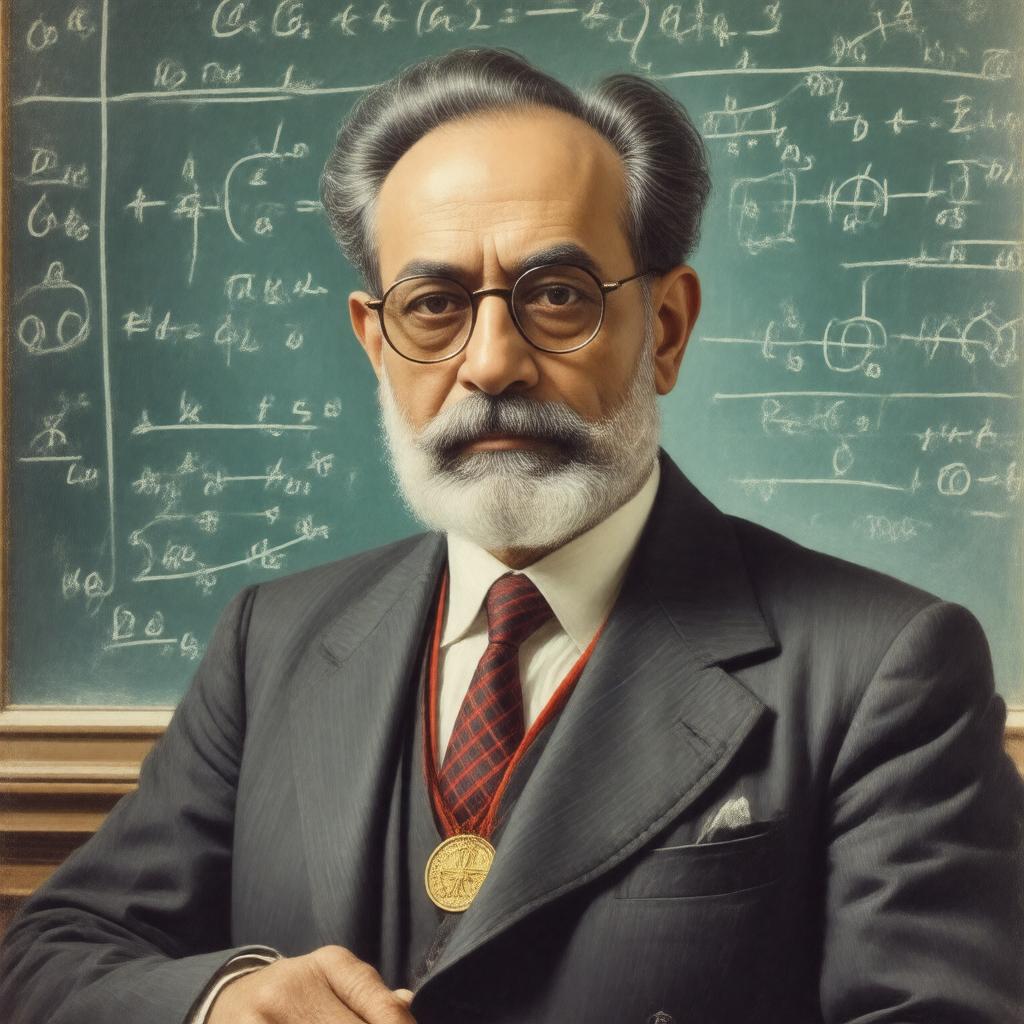 AI-created image of Abdus Salam